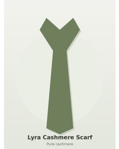 Lyra Cashmere Scarf