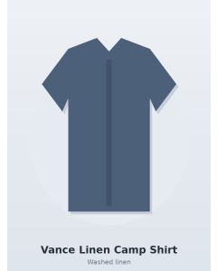 Vance Linen Camp Shirt