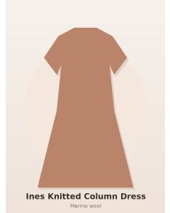 Ines Knitted Column Dress