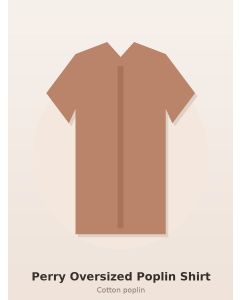 Perry Oversized Poplin Shirt