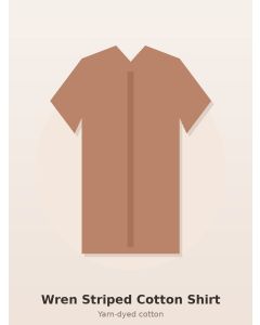 Wren Striped Cotton Shirt