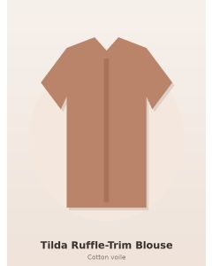 Tilda Ruffle-Trim Blouse